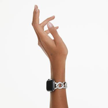 Chain strap - For Apple Watch® 40mm & 41mm - Silver tone - Stainless steel 5678671