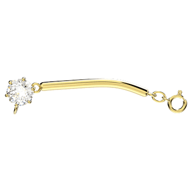 Constella extender - Round cut - White - Gold-tone plated 5645633