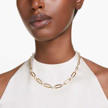 Constella necklace - White - Gold-tone plated 5683354