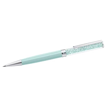 Crystalline ballpoint pen - Green - Green lacquered - Chrome plated 5351072