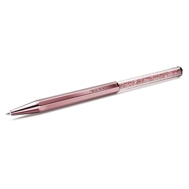 Crystalline ballpoint pen - Octagon shape - Pink - Pink lacquered 5669937