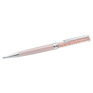 Crystalline ballpoint pen - Pink - Pink lacquered - Chrome plated 5224391