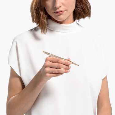 Crystalline ballpoint pen - Rose gold tone - Rose gold-tone plated 5534329