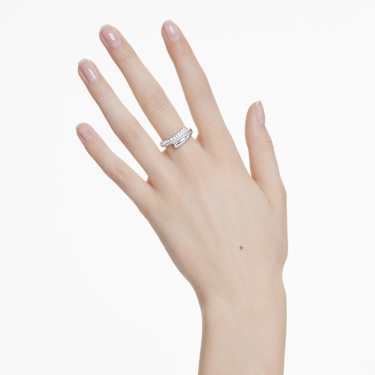 Dextera ring - White - Rhodium plated 5695934
