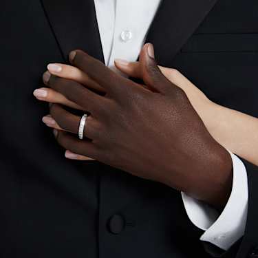 Eternity band ring - Lab-grown diamonds 0.5 ct tw - 14K white gold 5718259