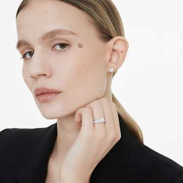 Eternity - Lab-grown diamonds 1 ct tw - Round shape - 14K white gold 5696917