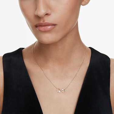 Eternity pendant - Lab-grown diamonds 0.35 ct tw - Mixed shapes - 14K yellow gold 5708039