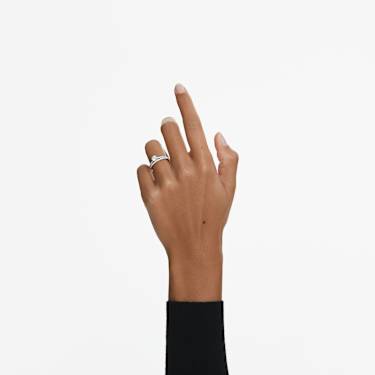 Eternity solitaire ring - Lab-grown diamonds 0.7 ct tw - Round shape - 14K white gold 5699776