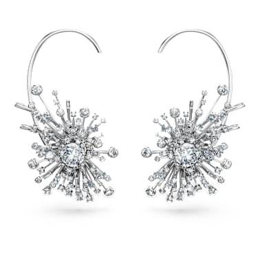 Galaxy earrings - Lab-grown diamonds 14.67 ct tw - Mixed shapes - 18K white gold 5692690