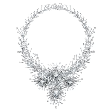 Galaxy necklace - Lab-grown diamonds 156.62 ct tw - Mixed shapes - 18K white gold 5692689