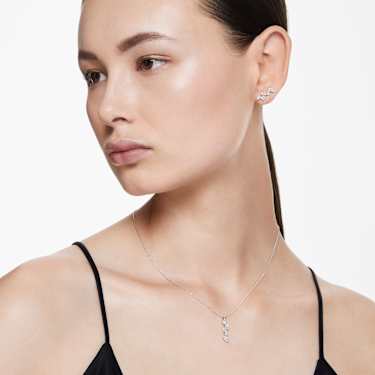 Galaxy pendant - Lab-grown diamonds 0.9 ct tw - Mixed shapes - 14K white gold 5684752