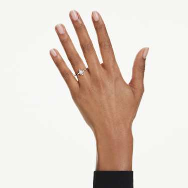 Galaxy ring - Lab-grown diamonds 0.5 ct tw - Round shape - 14K white gold 5684723