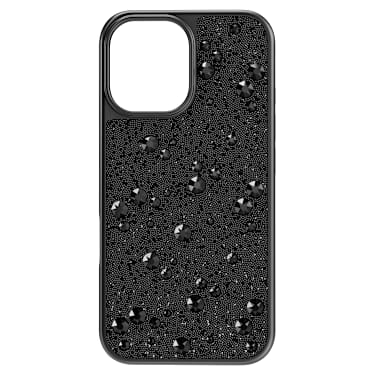 High smartphone case - Scattered design - iPhone® 16 - Black 5698927