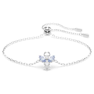 Magic bracelet - Angel - Blue - Rhodium plated 5734263