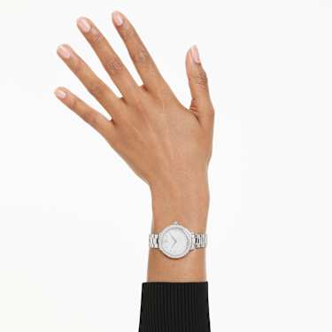 Matrix 3-link watch - Swiss Made - Metal bracelet - Silver tone - Stainless steel 5706182