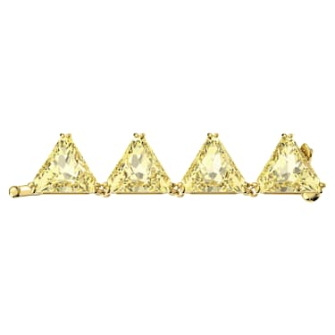 Matrix extender - Triangle cut - Yellow - Gold-tone plated 5635623