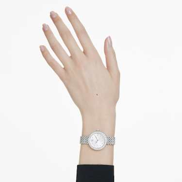 Matrix tennis 7-link watch - Swiss Made - Metal bracelet - Silver tone - Stainless steel 5673022