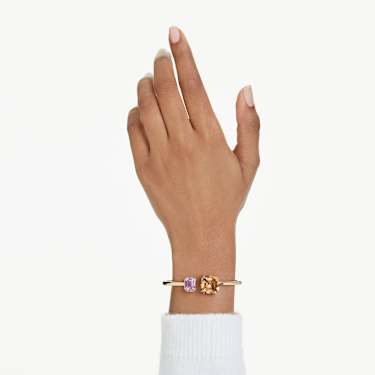 Millenia bangle - Octagon cut - Multicolored - Gold-tone plated 5725754