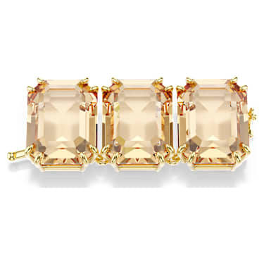 Millenia extender - Octagon cut - Caramel - Gold-tone plated 5737004