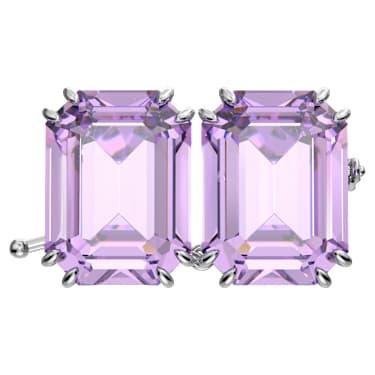 Millenia extender - Octagon cut - Purple - Rhodium plated 5645618