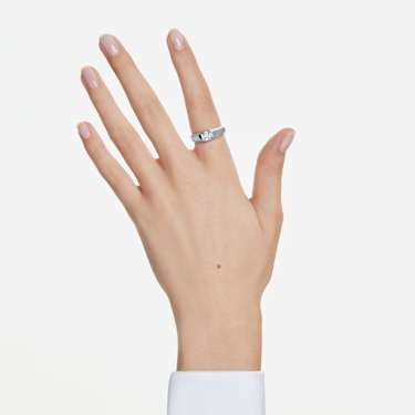 Octagon band ring - Lab-grown diamonds 1.0 ct tw - Octagon shape - 14K white gold 5718239