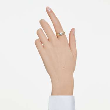 Octagon band ring - Lab-grown diamonds 1.0 ct tw - Octagon shape - 14K yellow gold 5726465