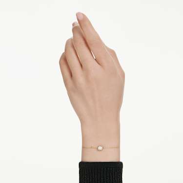 Octagon bracelet - Lab-grown diamonds 0.5 ct tw - Octagon shape - 14K yellow gold 5737564