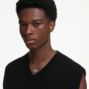 Sublima pendant - White - Ruthenium plated 5735225