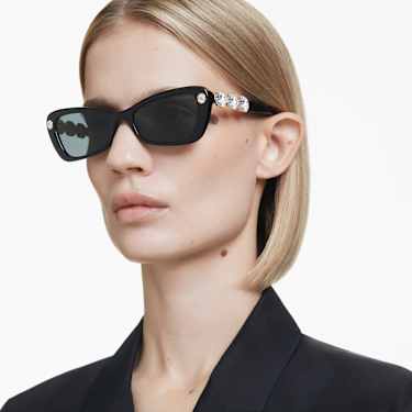 Sunglasses - Butterfly shape - SK6033 - Black 5706550