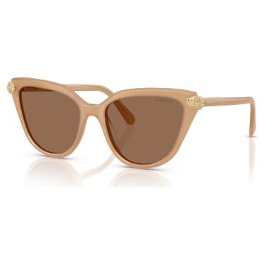 Sunglasses - Cat-eye shape - Beige 5724506