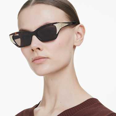 Sunglasses - Cat-eye shape - SK6029 - Brown 5706559