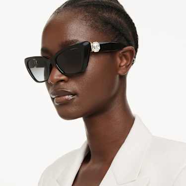 Sunglasses - Cat-eye shape - SK6047 - Black 5737919