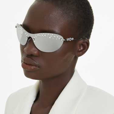 Sunglasses - Mask - Silver tone 5691643