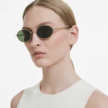 Sunglasses - Oval shape - Green 5724511