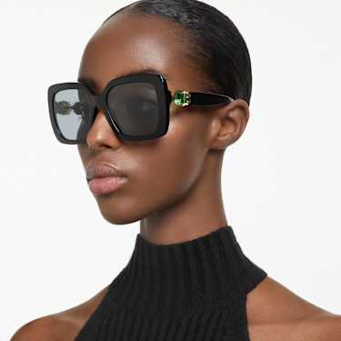 Sunglasses - Oversized - Square shape - SK6001 - Black 5679521