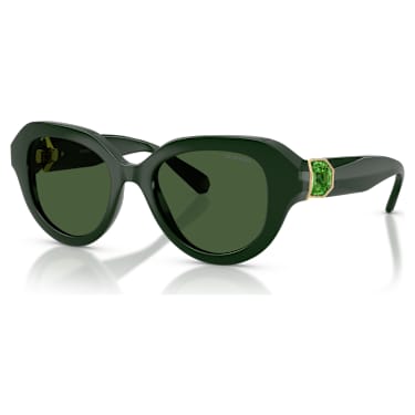 Sunglasses - Round shape - Green 5724616