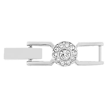 Una Angelic extender - Round cut - White - Rhodium plated 5099269