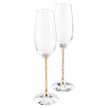 Crystalline Toasting Flutes