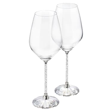 Crystalline White Wine Glasses (Set 2)