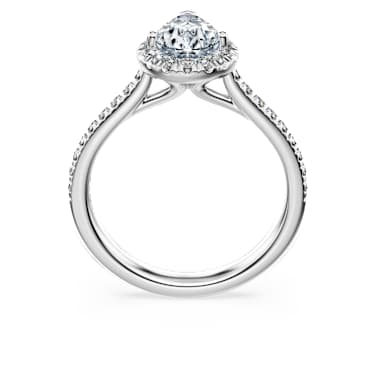 Eternity halo solitaire ring - Image 5
