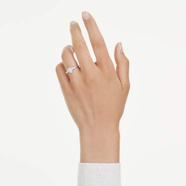 Eternity solitaire ring