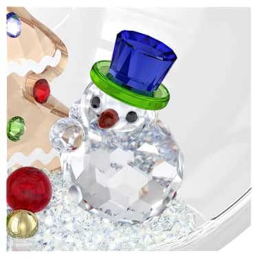 Holiday Cheers Tree and Snowman Ball Ornament - Image 4