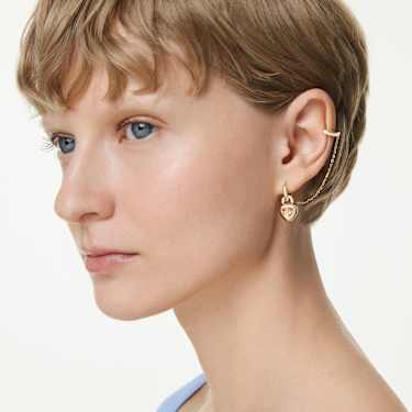 Idyllia drop earrings with ear cuff - Image 6