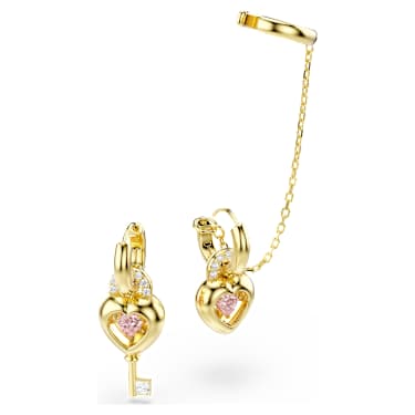 Idyllia drop earrings with ear cuff - Image 4