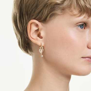 Idyllia drop earrings with ear cuff