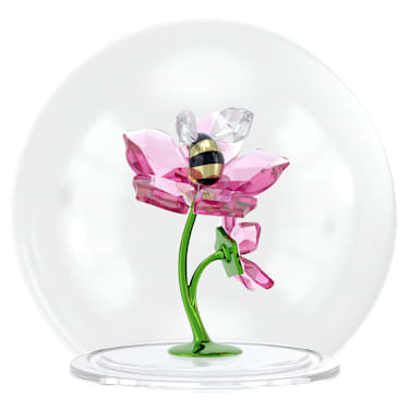 Idyllia Glass Ball Bee and Flowers - Image 3