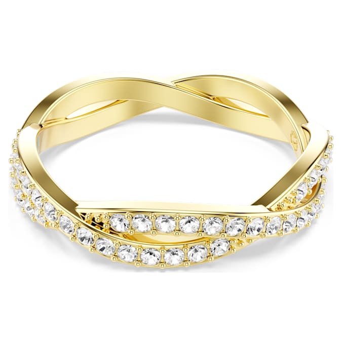 White - gold-tone plated