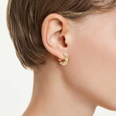 Matrix hoop earrings