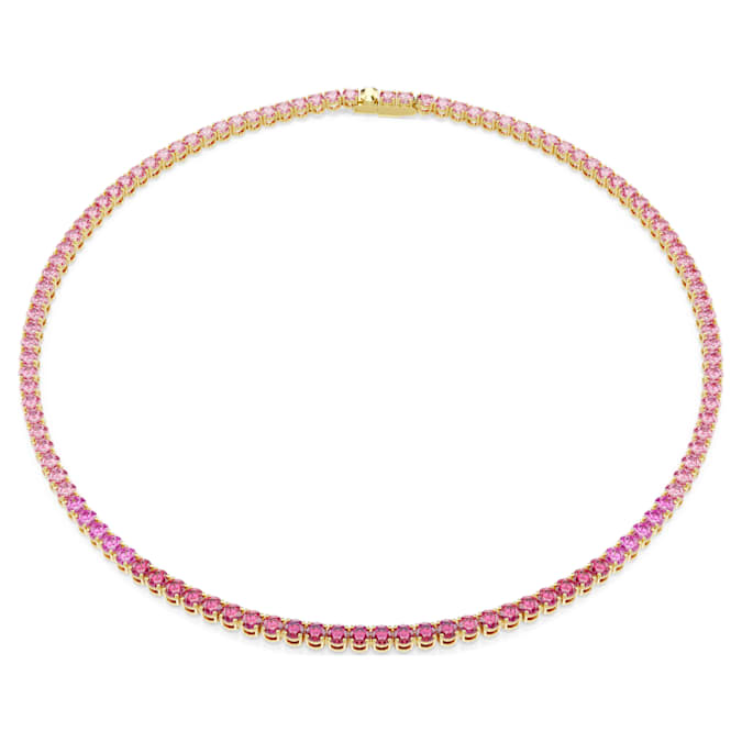 Pink - gold-tone plated