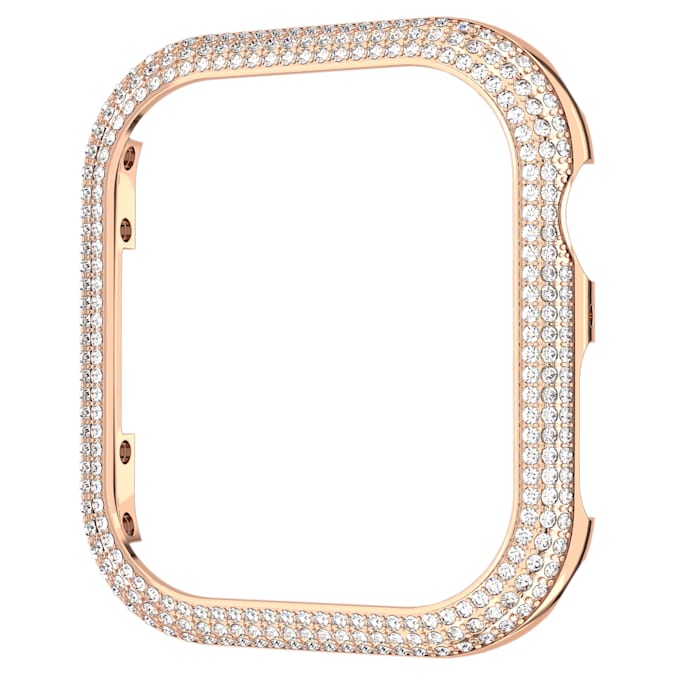 White - rose-gold tone plated